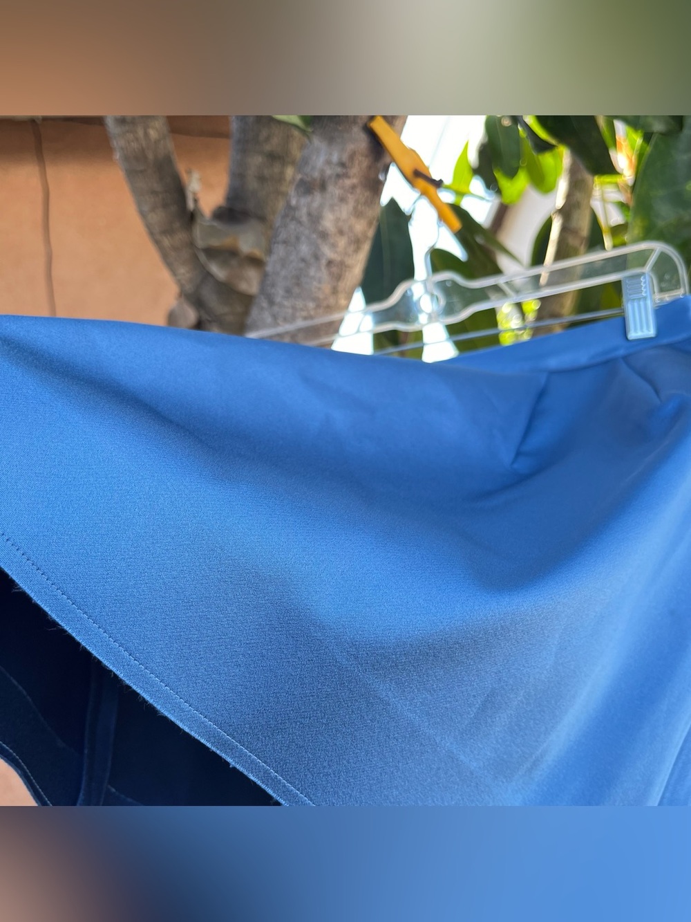 NWT COS Sculpted Blue Mini Skirt. - Picture 4 of 13